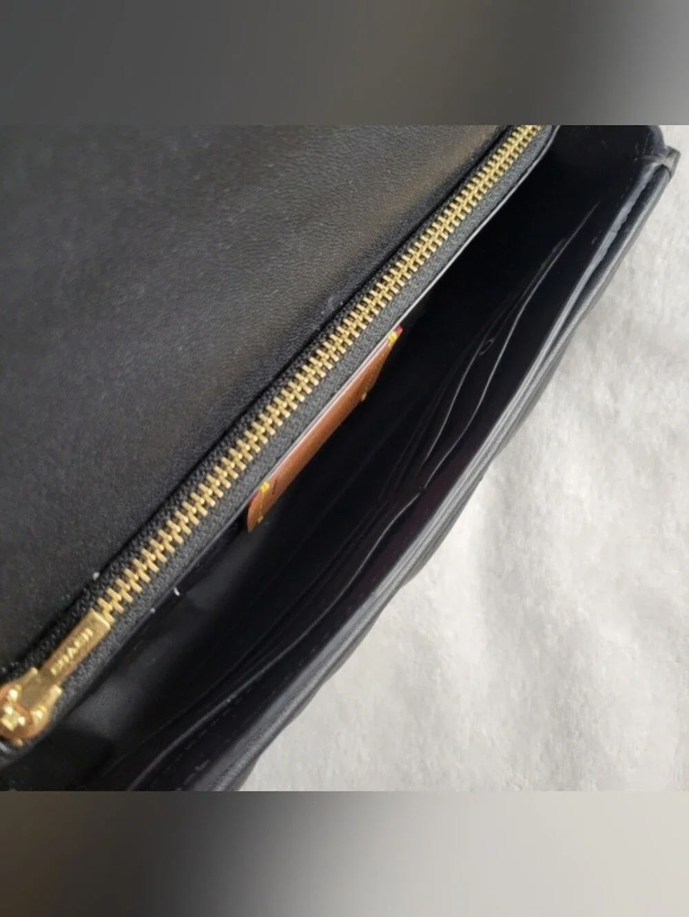 Authentic Coach Hayden Crossbody in Black Quilted Leather